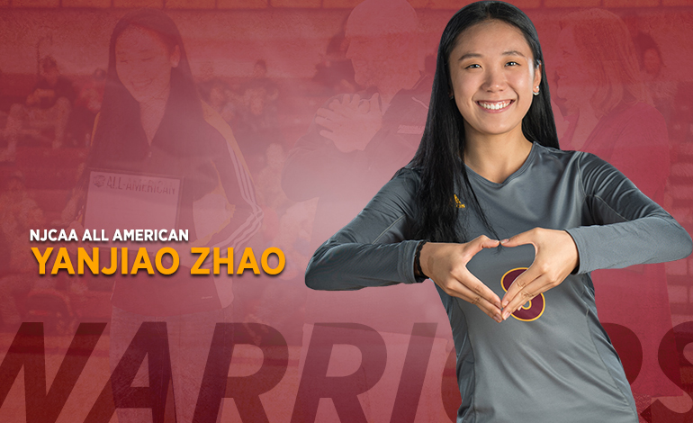 Zhao Earns All-American Honors