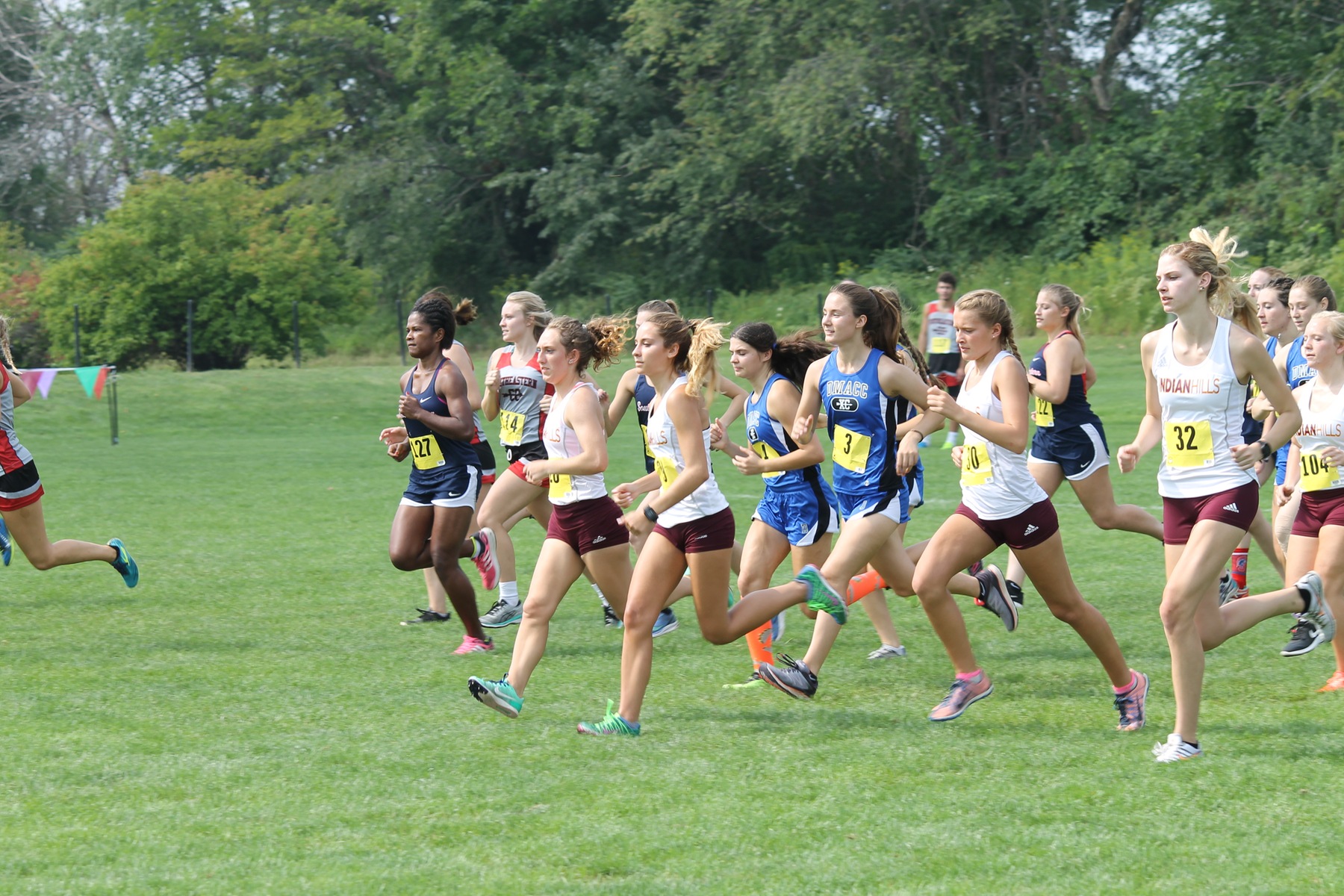 Women's cross country team competes at Brissman-Lundeen Invitational