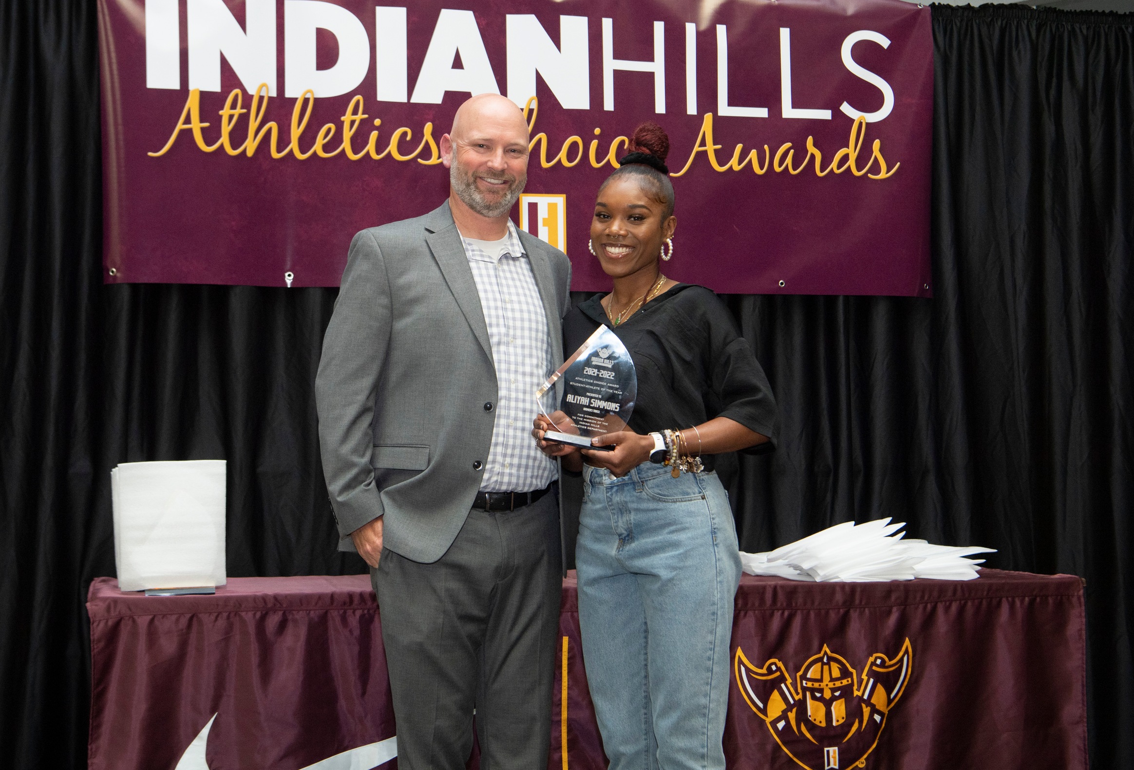 Student-Athlete of the Year - Aliyah Simmons (Women's Track & Field)