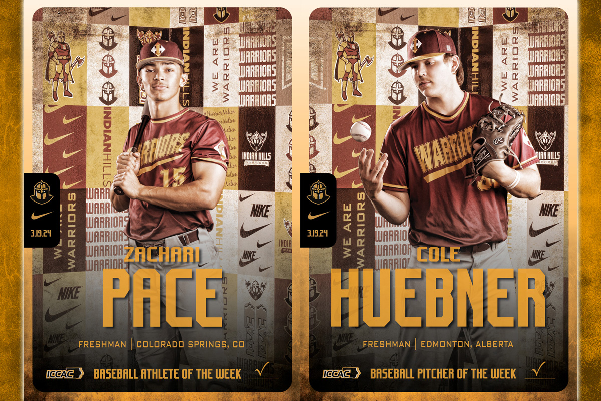 HUEBNER, PACE SWEEP ICCAC HONORS