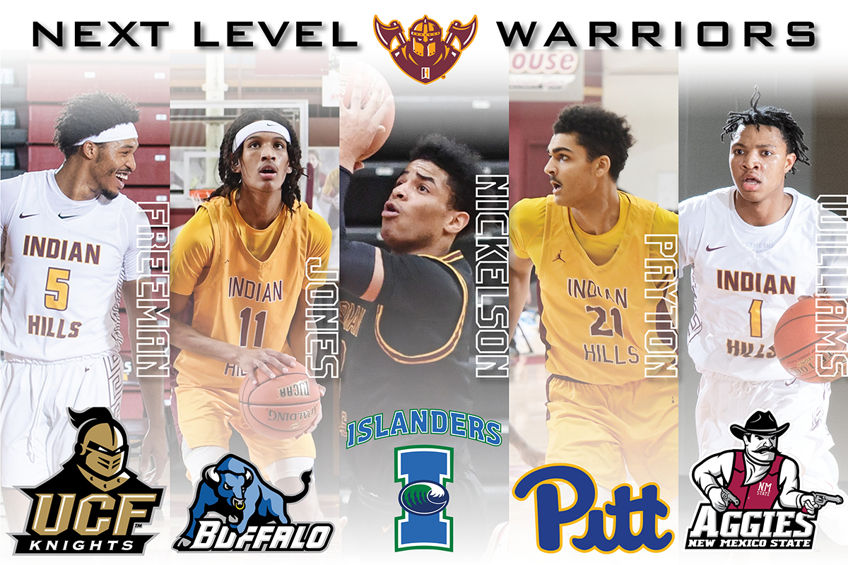 FIVE WARRIORS MOVING ON