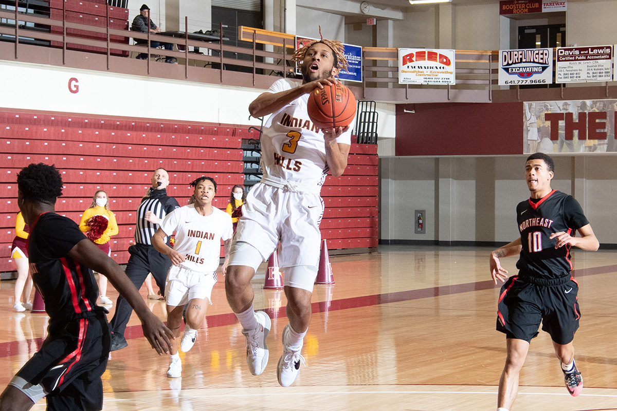 IHCC EMBRACES THE GRIND, SHOOTS DOWN HAWKS, 108-86