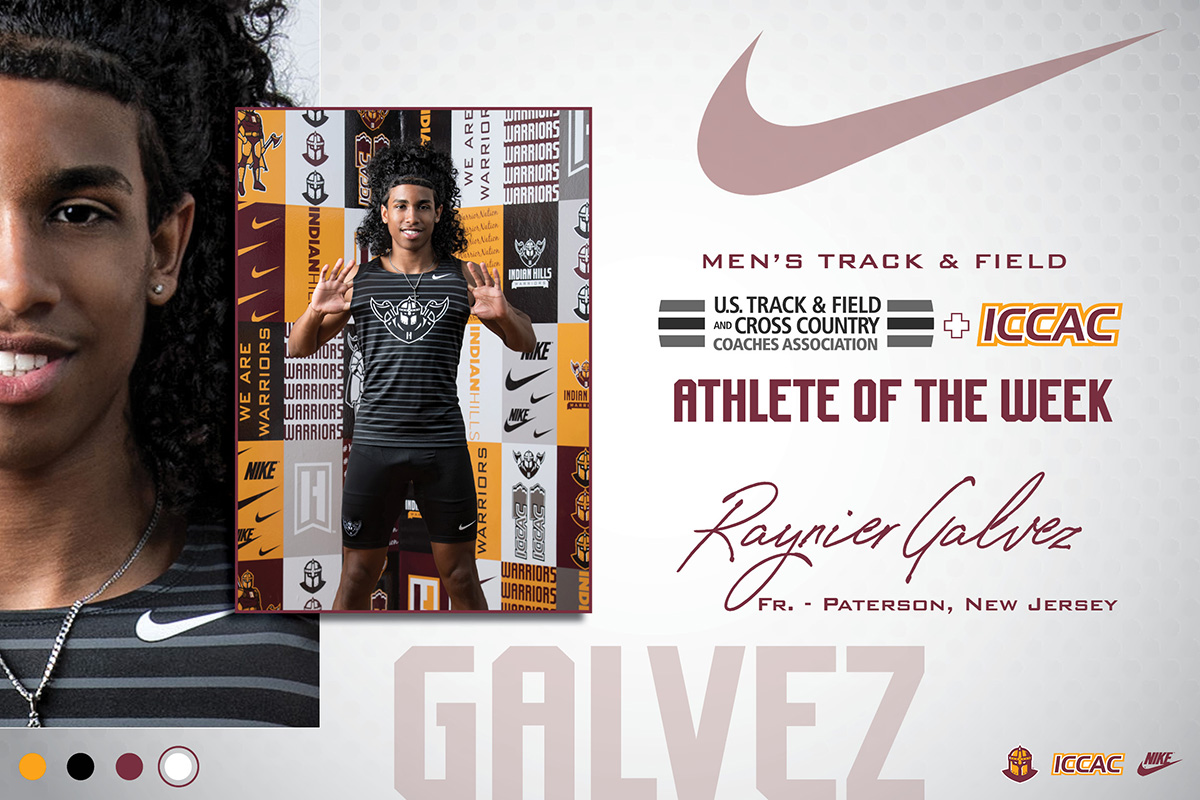 GALVEZ LANDS SECOND WEEKLY HONOR