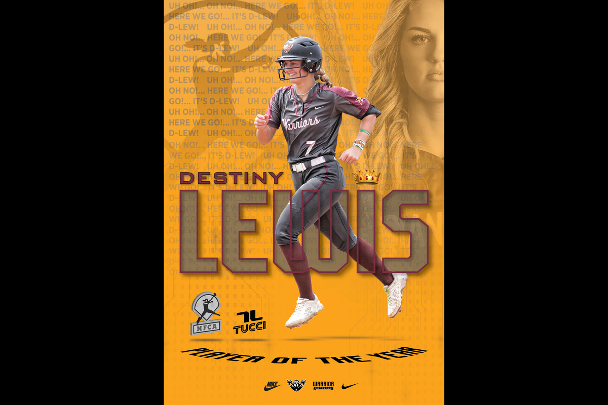 LEWIS NAMED NFCA NATIONAL PLAYER OF THE YEAR