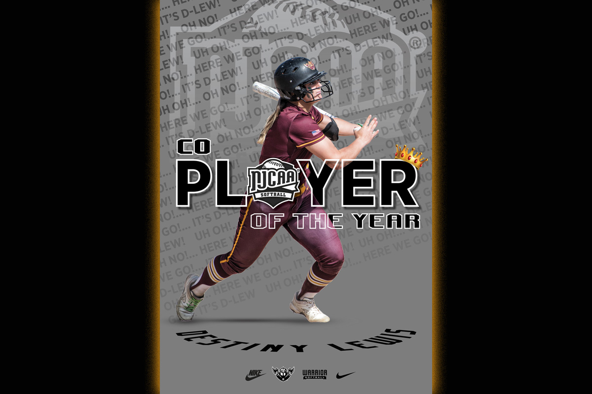 LEWIS NAMED NJCAA CO-PLAYER OF THE YEAR