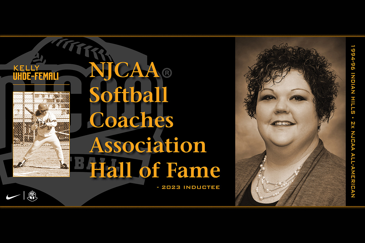 UHDE-FEMALI INDUCTED INTO NJCAA HALL OF FAME