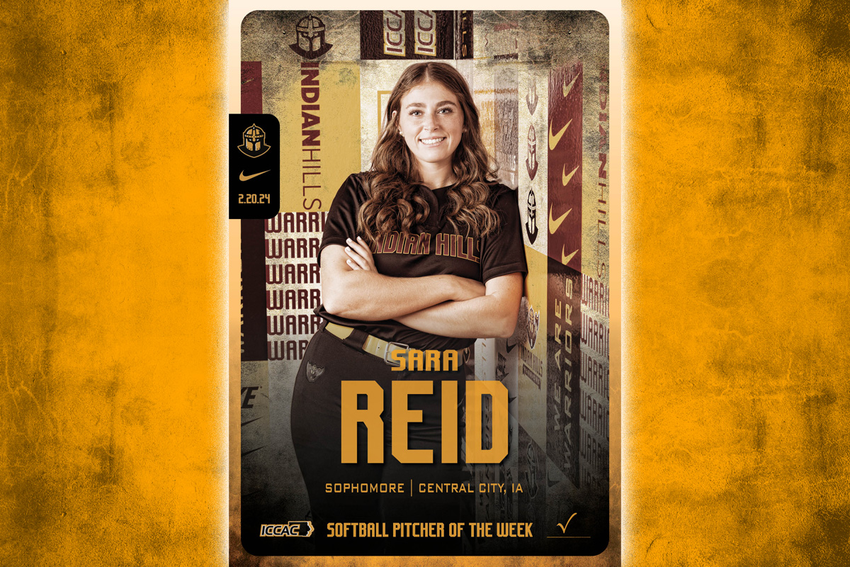 REID NAMED ICCAC PITCHER OF THE WEEK