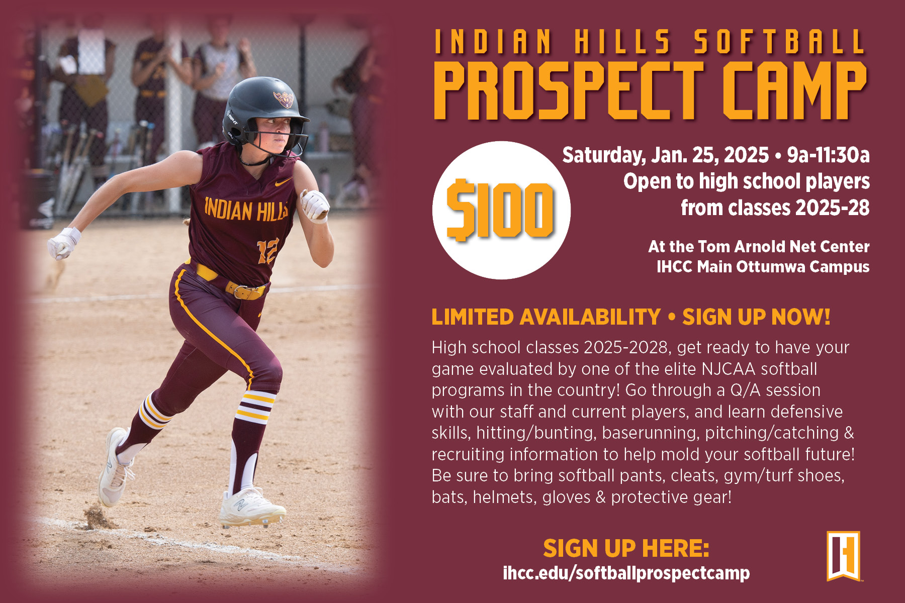 WARRIOR SOFTBALL TO HOST PROSPECT CAMP