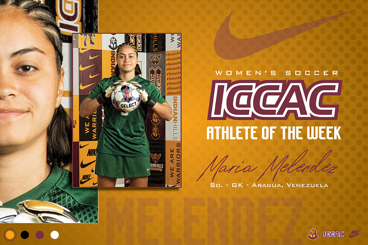 MELENDEZ NAMED ICCAC ATHLETE OF THE WEEK