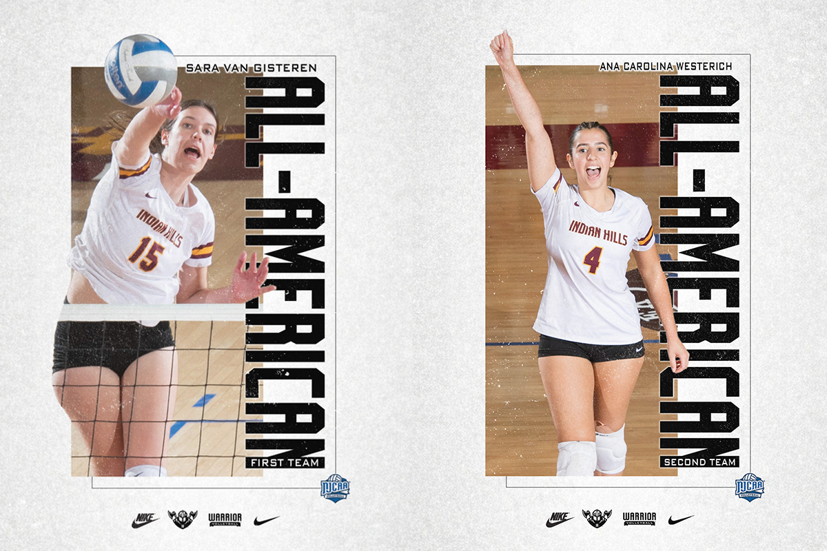 VAN GISTEREN, WESTERICH NAMED NJCAA ALL-AMERICANS