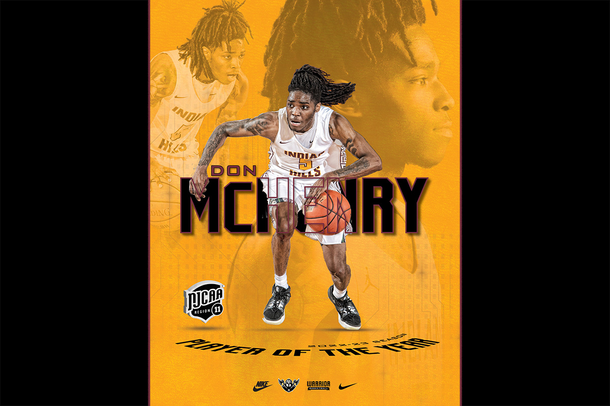 MCHENRY NAMED ICCAC PLAYER OF THE YEAR